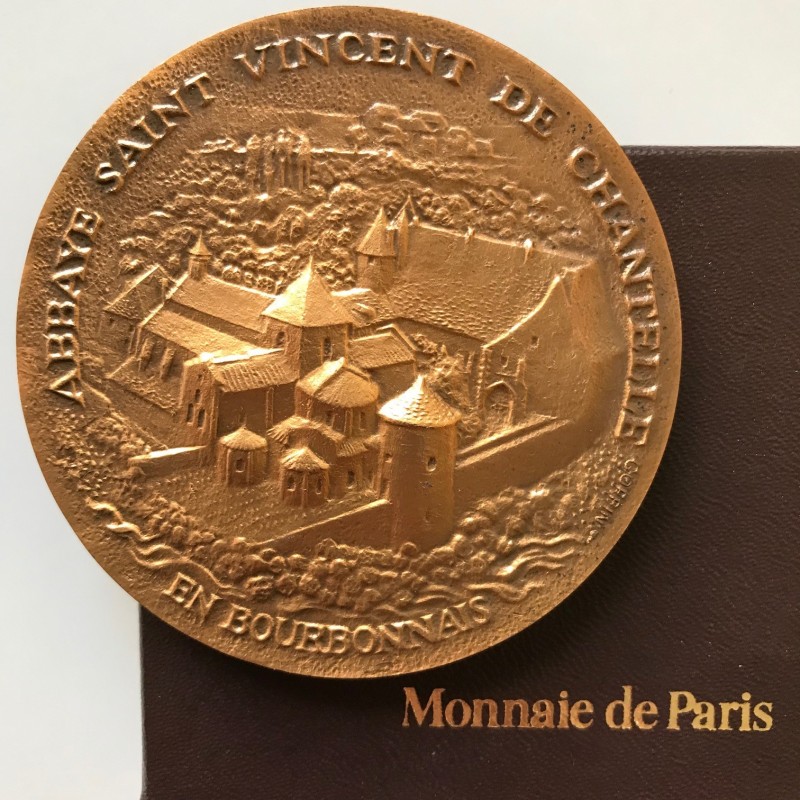 Médaille de Chantelle - Monnaie de Paris - Bronze collector