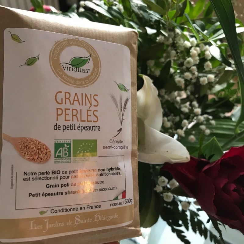 Petit épeautre Bio perlé Les jardins de Sainte Hildegarde