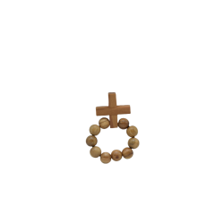 Rosary ring (olive wood)