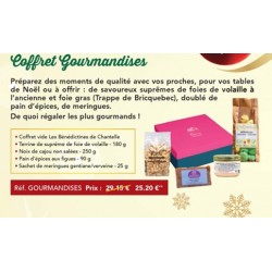 Coffret cadeau "Gourmandises"