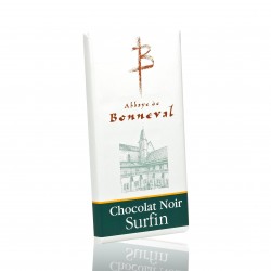 Chocolat noir surfin à 53 %...