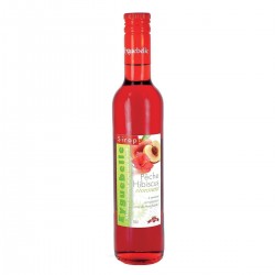 Sirop de pêche et hibiscus...