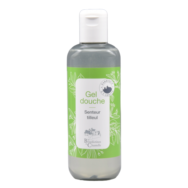 Gel douche senteur tilleul mousse flacon recyclé