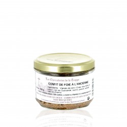 Verrine de confit de foie à l'ancienne