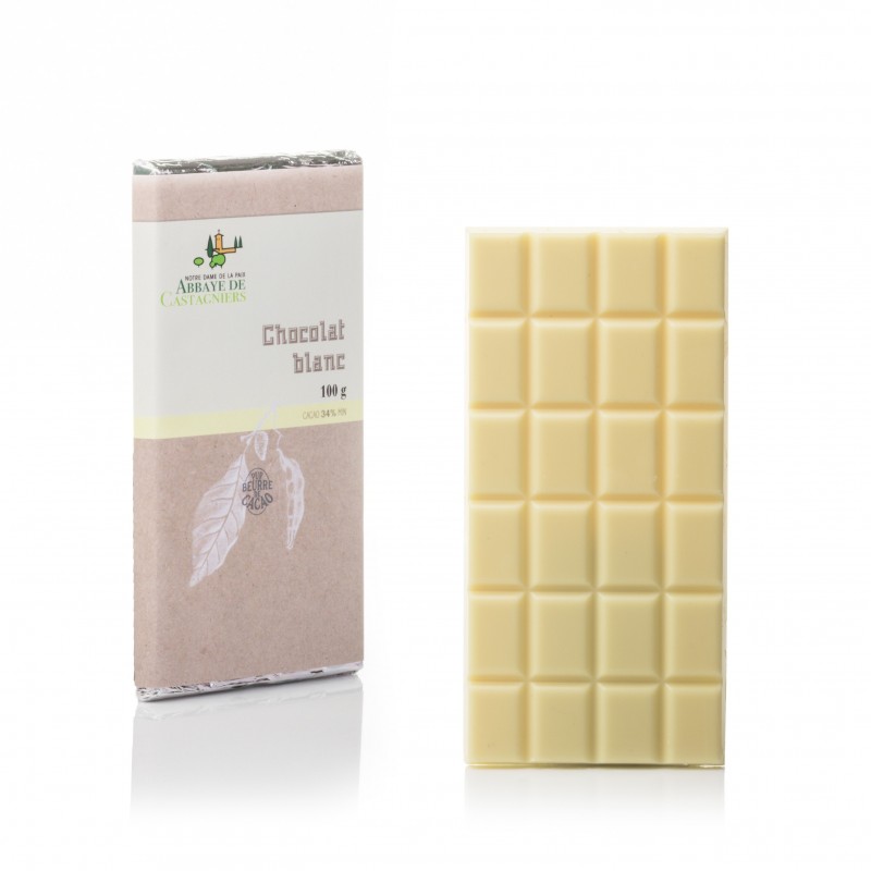 Tablette de chocolat blanc Tablette de chocolat blanc